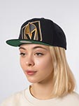 Бейсболка MITCHELL NESS арт. HS10520-VGKBLCK Vegas Golden Knights NHL (черный)